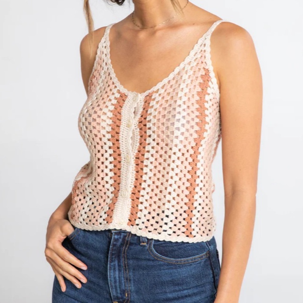 Lovestitch Knit Spaghetti Strap Top